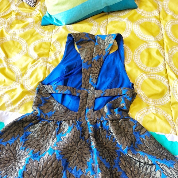 Ark & Co. Jacquard Dress with Cut-Outs - Picture 4 of 8